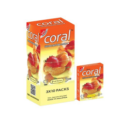 Coral 3 Fruit Flavored Condom