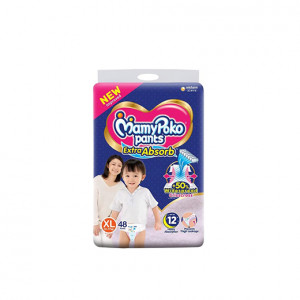 MamyPoko Pants Diaper Size XL (12-17 kg) 26 pcs