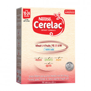 Nestle Cerelac Wheat and 4 fruits