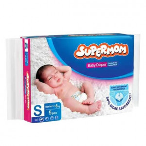 Supermom Baby Diaper Belt S (New Born- 8kg) 5 pcs