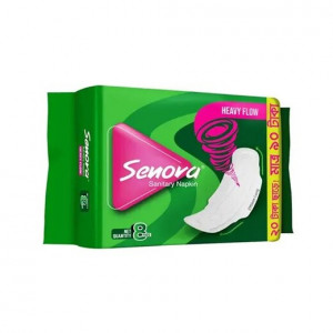 Senora Confidence Heavy Flow Sanitary Napkin 8's Pads