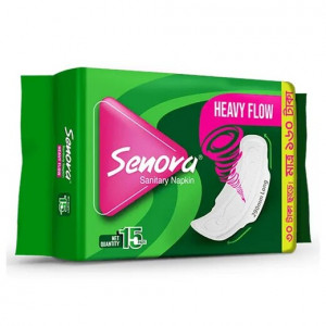 Senora Sanitary Napkin Heavy Flow - 15pads