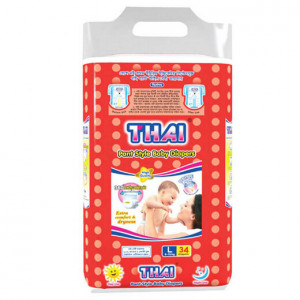 Thai  Pants Style Baby Diaper L (9-16kg) 34 pcs