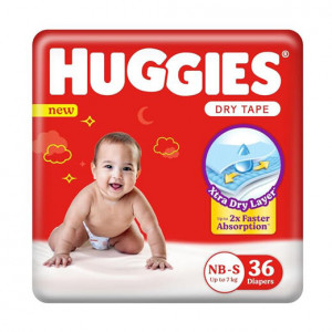 Huggies Pants NB-S up to 7 kg 36 diapers