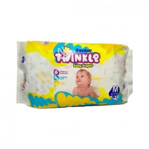 Savlon twinkle baby diaper m 4 pcs