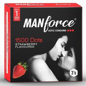 Manforce Strawberry Flavoured Condom