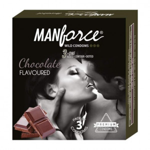 Manforce Chocolate Flavoured Condom