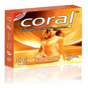 Coral 3fruits Flavours Condom